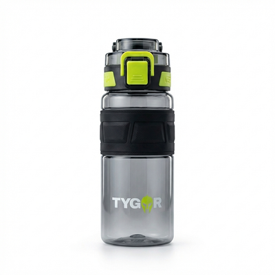 TYGOR HYDRA™ – Gourde Sport Premium 600 ml | Anti-Fuite 360° & Double Mode de Boisson