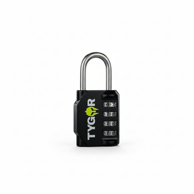 TYGOR LOCK™ – Cadenas à Code 4 Chiffres | Sécurité Renforcée, Design Ultra-Robuste